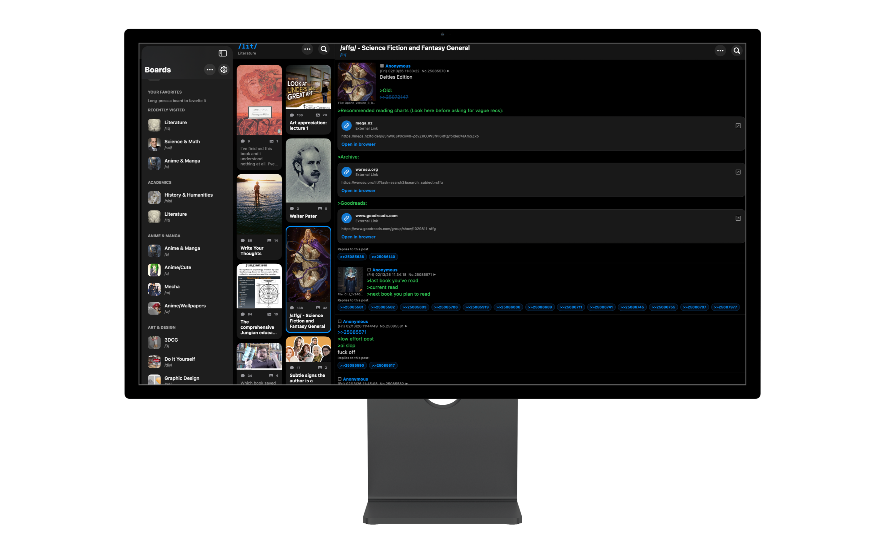 Overboard Mac thread view