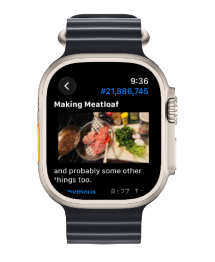Overboard Apple Watch thread
